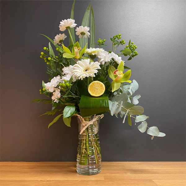 Bouquet Douce Maman vase inclus (Fleurs pour la fête des mères) – Image 2