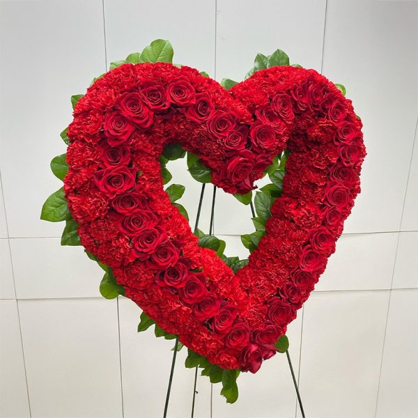 Symbole de l'amour éternel et de souvenir fleuriste foliole