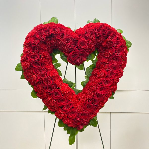 Symbole de l'amour éternel et de souvenir fleuriste foliole