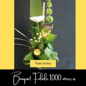 bouquet de fleurs 1000 fois merci fleuriste foliole expert en livraison de fleurs le même jour