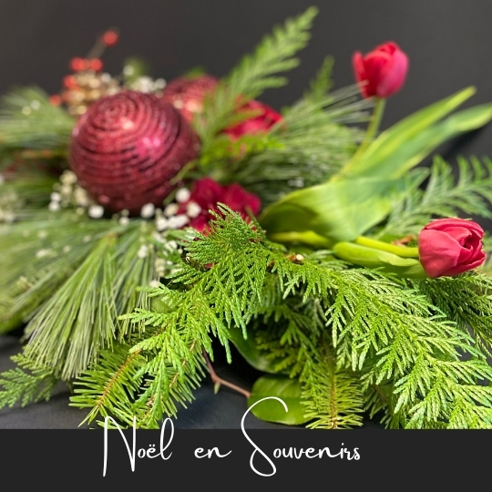Noel en souvenir fleuristefoliole.com