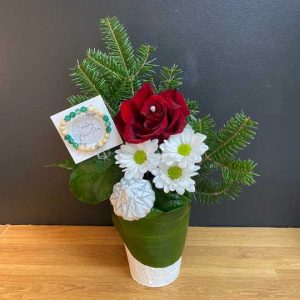 Duo Fleurs et bracelet de la Chance pour Noël