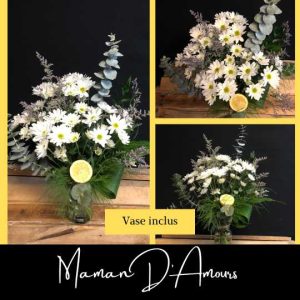 bouquet maman d'amours fleurs pour fête des mères fleuristefoliole.com