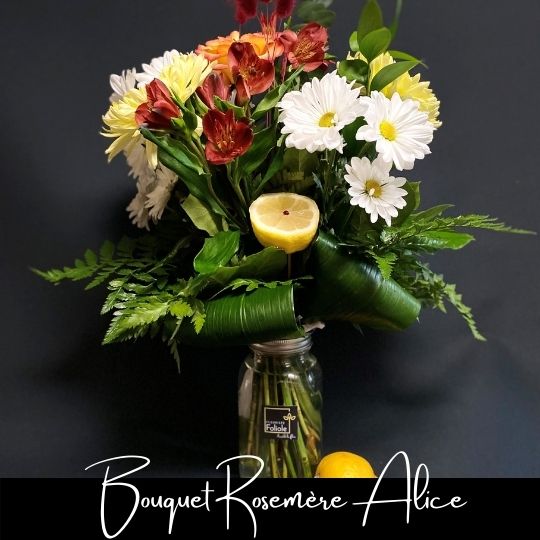 Bouquet Rosemere Alice fleuristefoliole.com