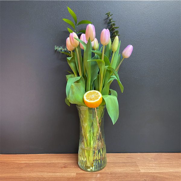 Bouquet Je t'aime tout simplement vase inclus – Image 2