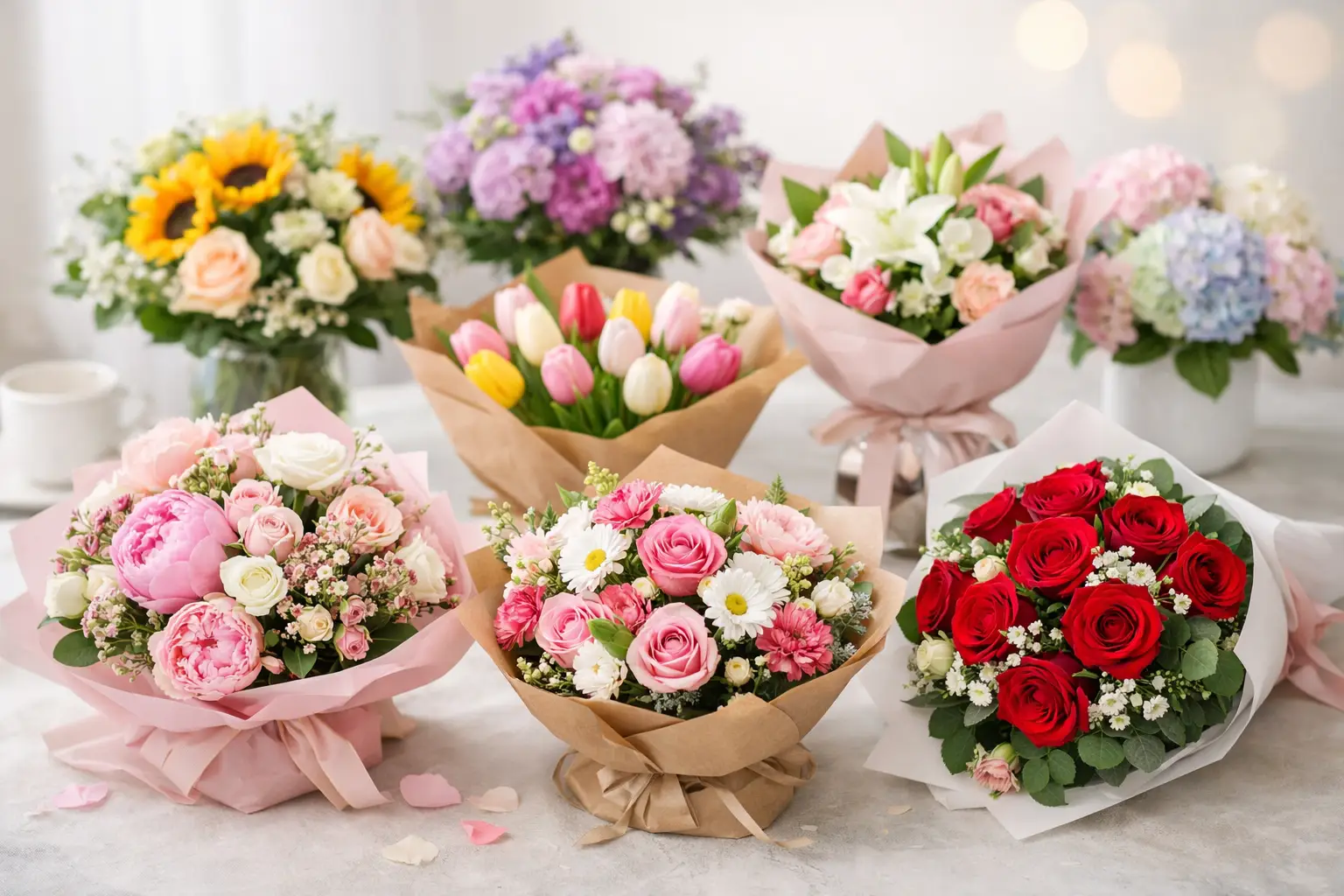 10 idée bouquet fête des mères à offrir