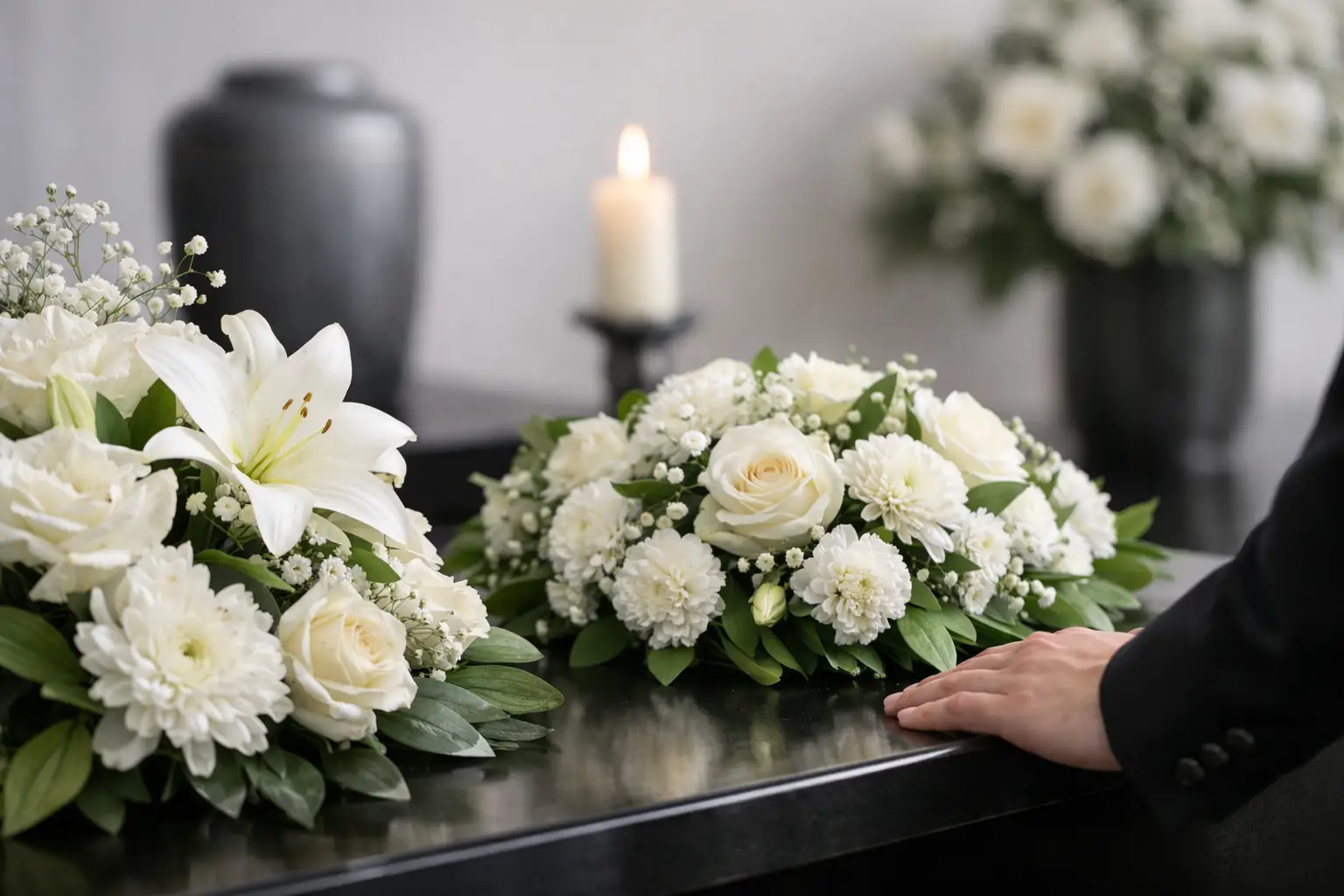 Comment choisir des fleurs de condoléances