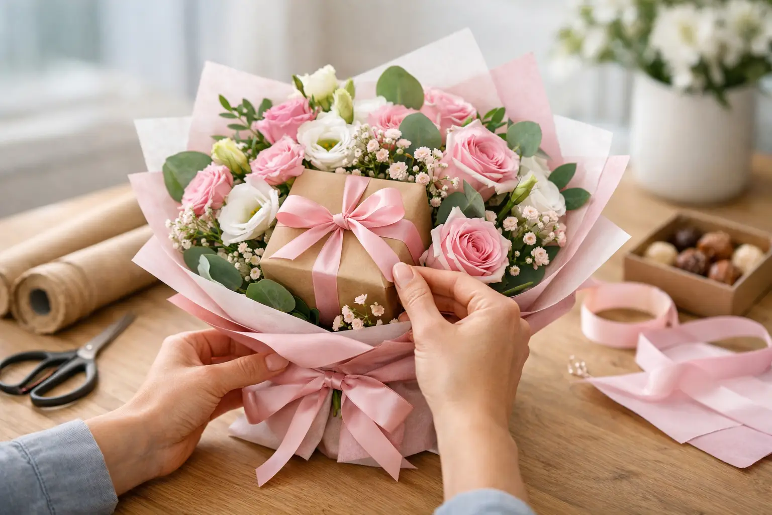 Comment personnaliser un bouquet cadeau avec soin
