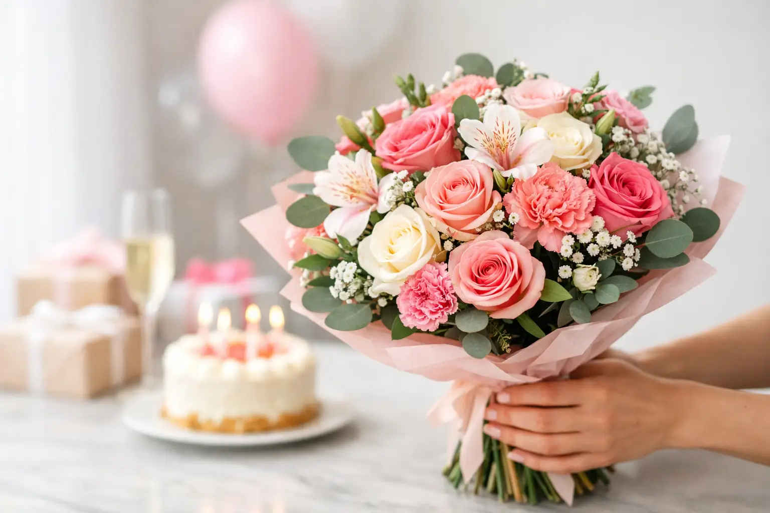 Guide du bouquet d’anniversaire pour une femme