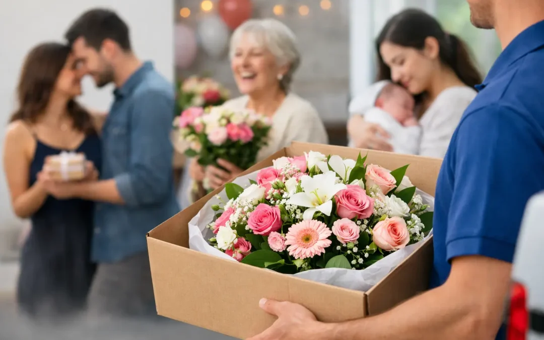 Livraison fleurs pour chaque moment important