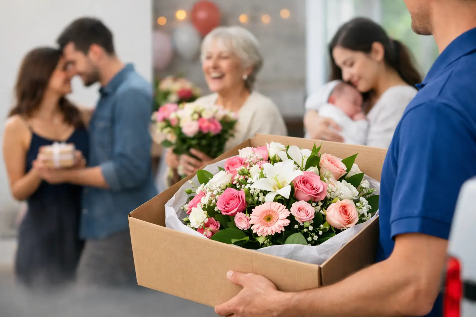 Livraison fleurs pour chaque moment important